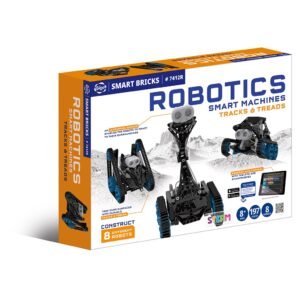 Kit STEM Robotica - Masini inteligente de construit, Genius Toy