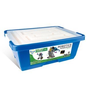 Kit STEM Workshop de robotica compatibil cu micro:bit, Genius Toy