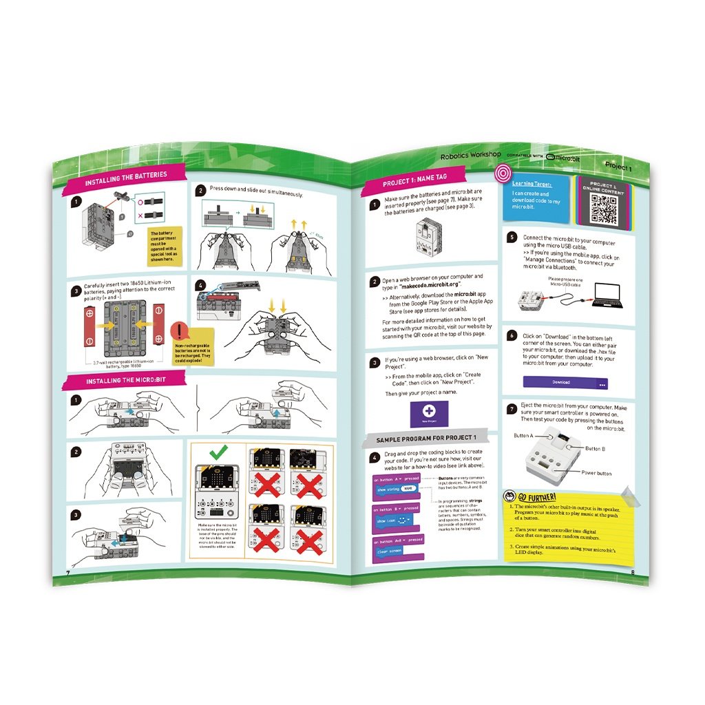 Kit STEM Workshop de robotica compatibil cu micro:bit, Genius Toy 4 Kit STEM Workshop de robotica compatibil cu micro:bit, Genius Toy - Image 3