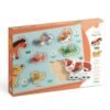 Puzzle din lemn cu butoni, Djeco 7 puzzle din lemn cu butoni djeco100129014 I Best Buy Babys