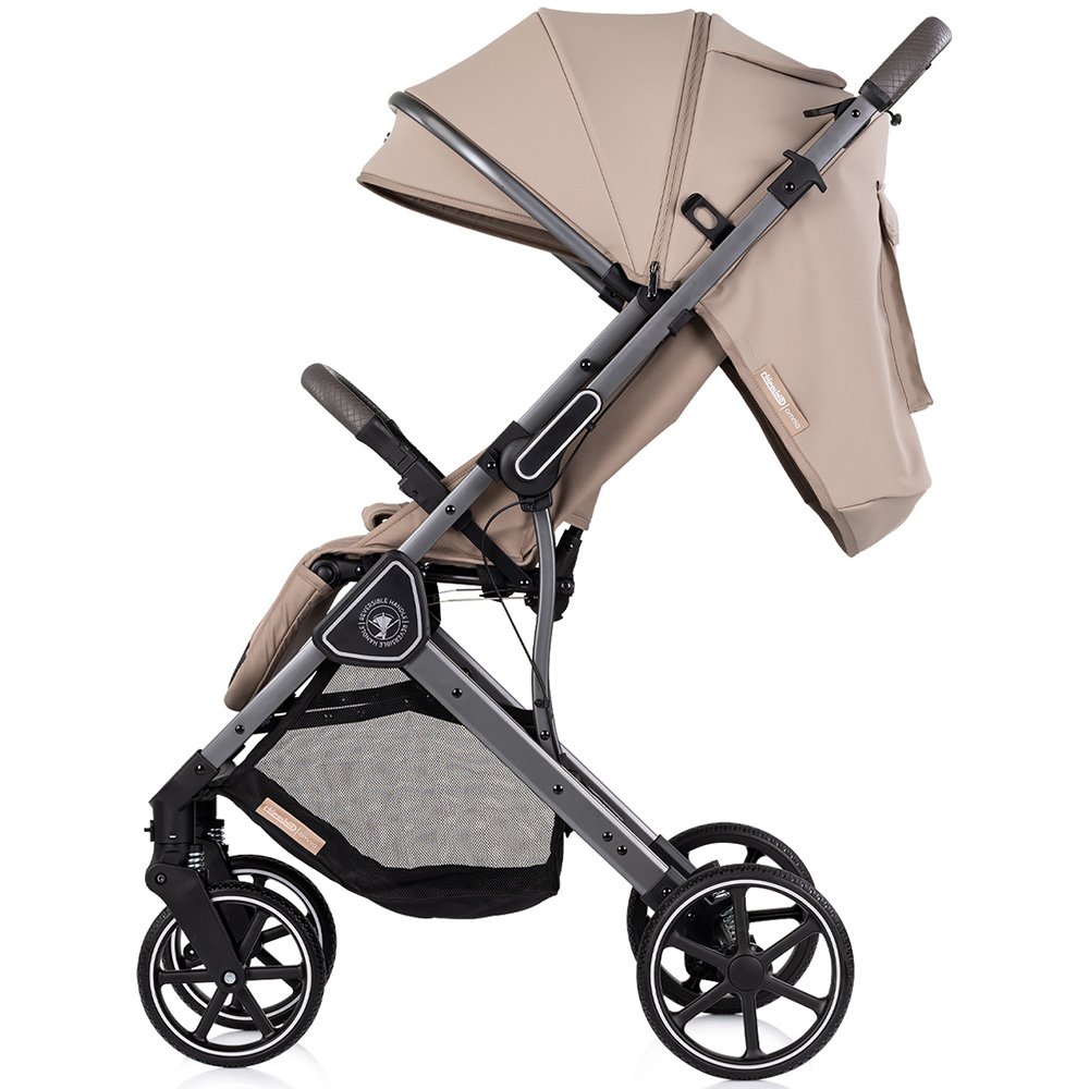Carucior sport Chipolino Omnia cu maner reversibil latte 5 Carucior sport Chipolino Omnia cu maner reversibil latte - Image 4