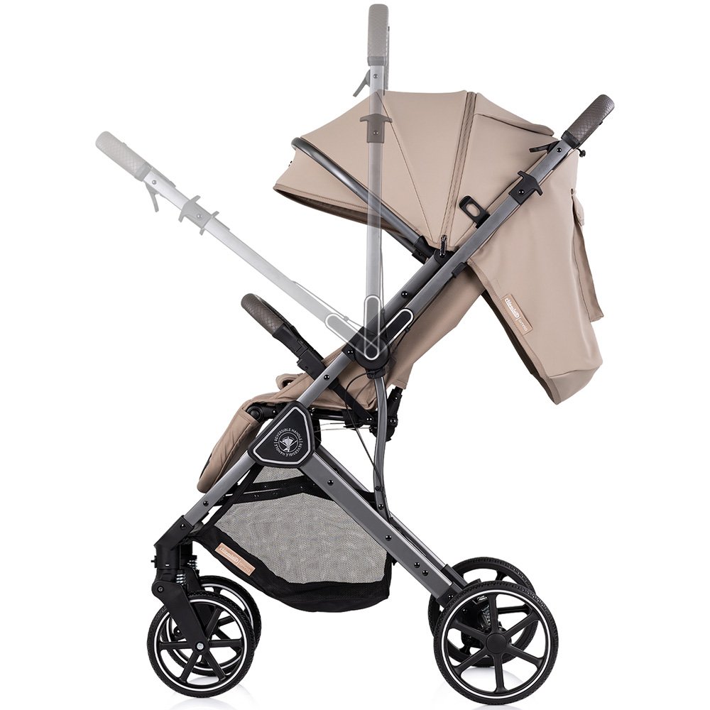 Carucior sport Chipolino Omnia cu maner reversibil latte 6 Carucior sport Chipolino Omnia cu maner reversibil latte - Image 5