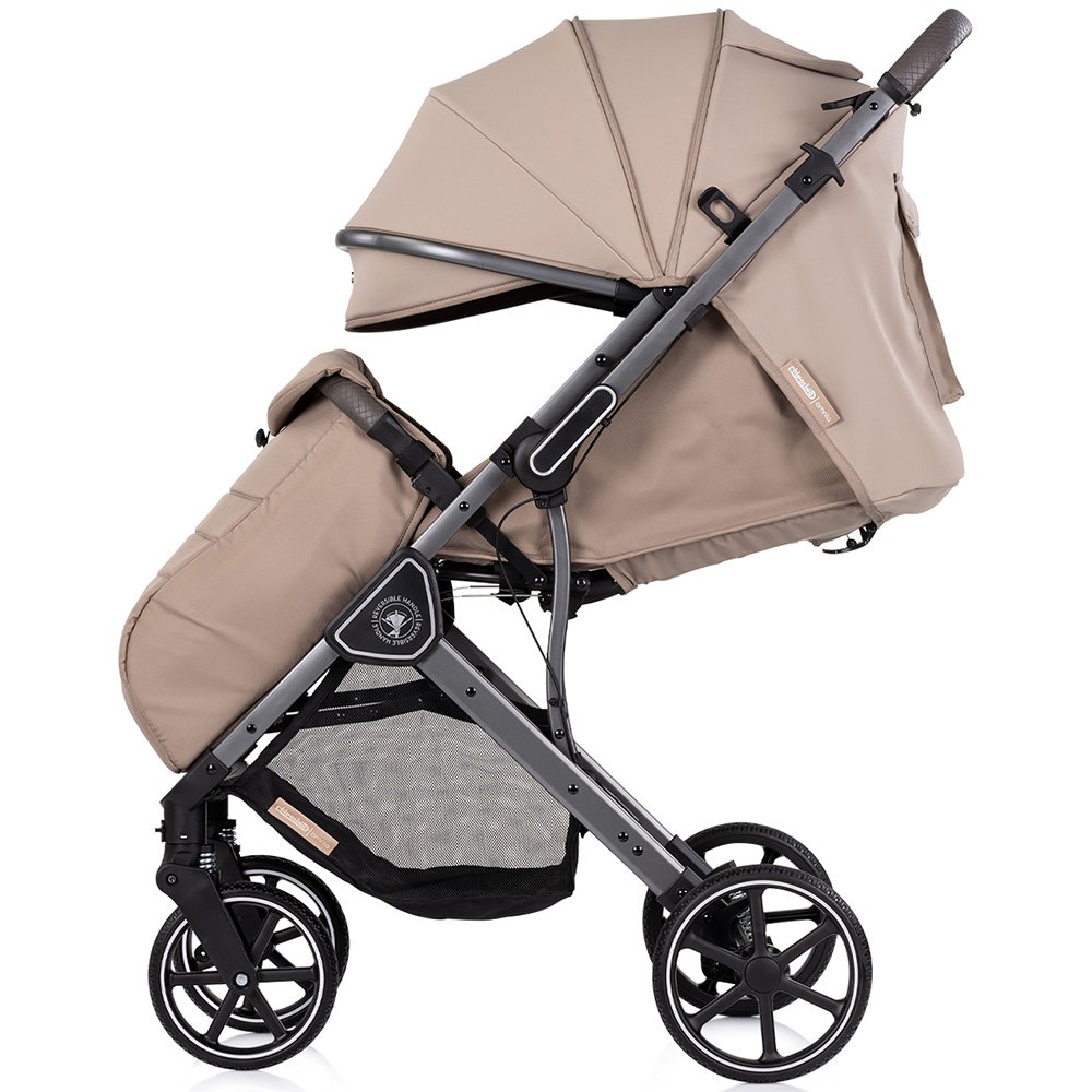 Carucior sport Chipolino Omnia cu maner reversibil latte 8 Carucior sport Chipolino Omnia cu maner reversibil latte - Image 7