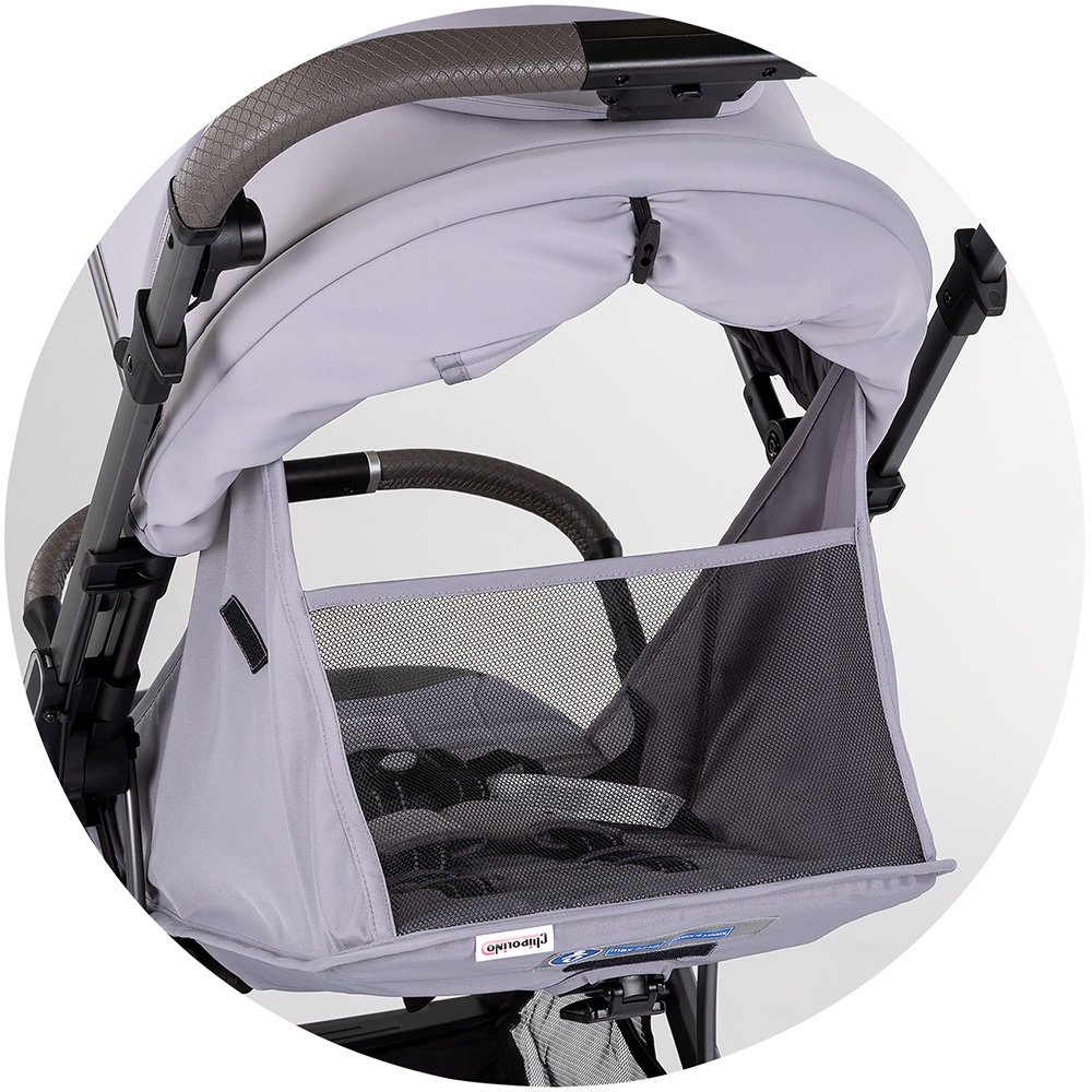 Carucior sport Chipolino Omnia cu maner reversibil platinum 12 Carucior sport Chipolino Omnia cu maner reversibil platinum - Image 11