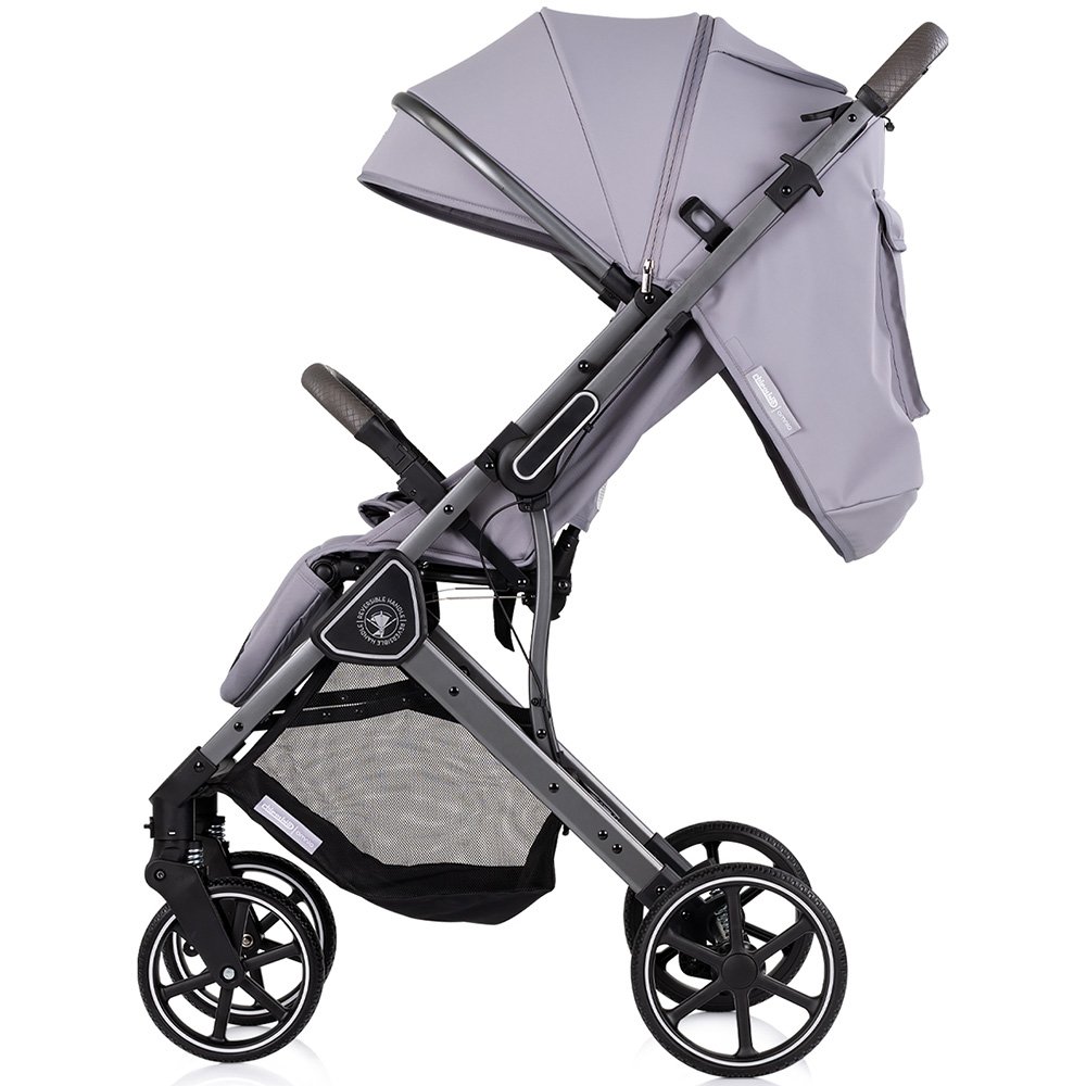 Carucior sport Chipolino Omnia cu maner reversibil platinum 5 Carucior sport Chipolino Omnia cu maner reversibil platinum - Image 4