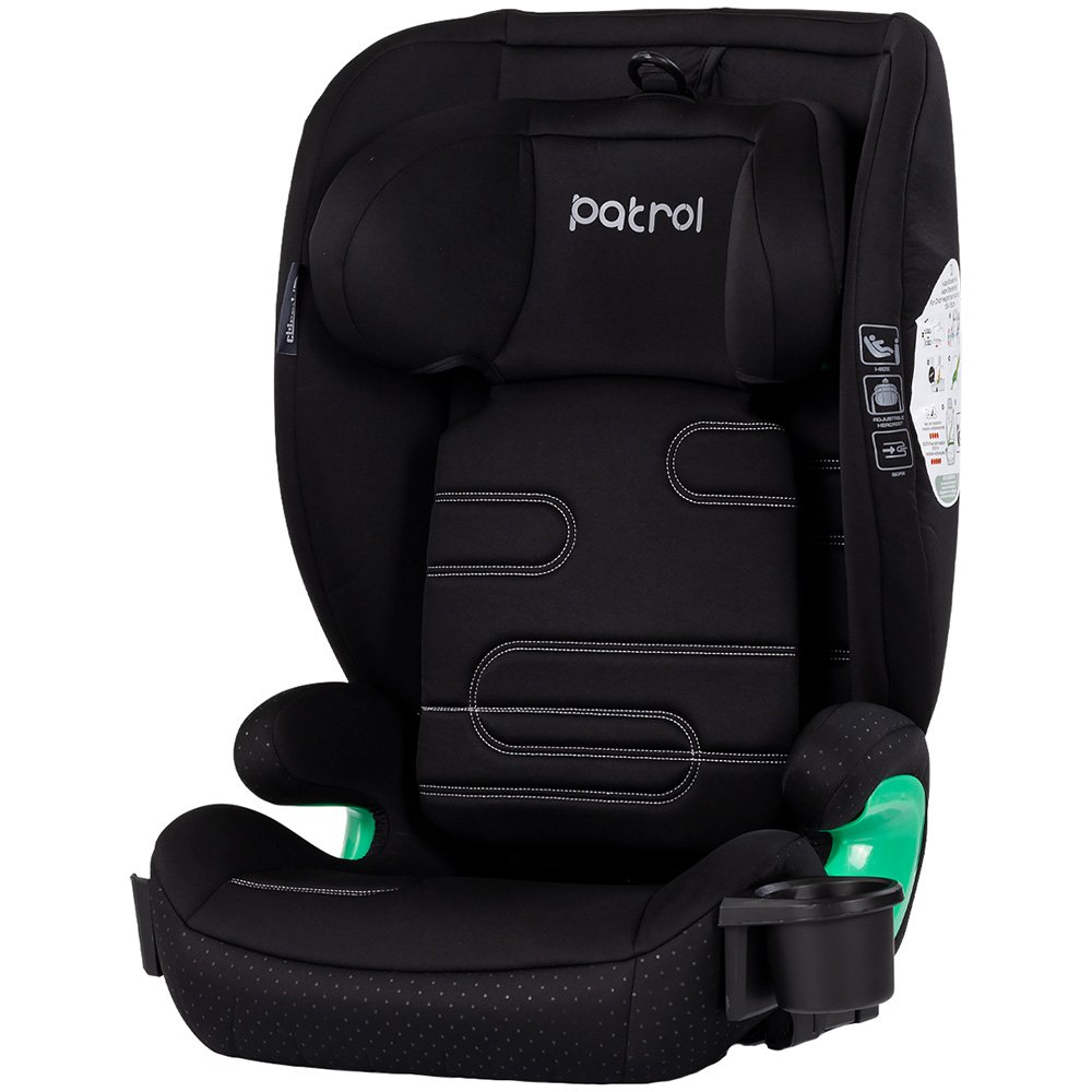 Scaun auto Chipolino Patrol I-Size 100-150 cm cu sistem Isofix noir 2 Scaun auto Chipolino Patrol I-Size 100-150 cm cu sistem Isofix noir