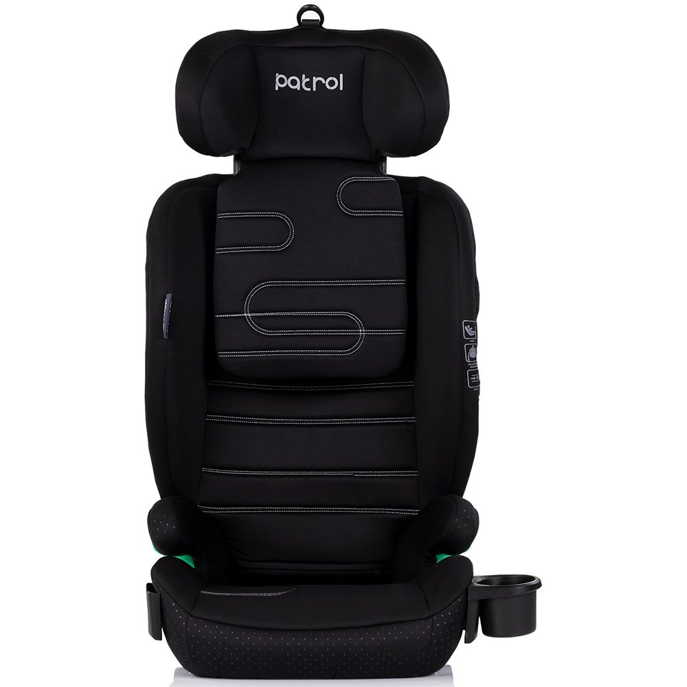 Scaun auto Chipolino Patrol I-Size 100-150 cm cu sistem Isofix noir 4 Scaun auto Chipolino Patrol I-Size 100-150 cm cu sistem Isofix noir - Image 3