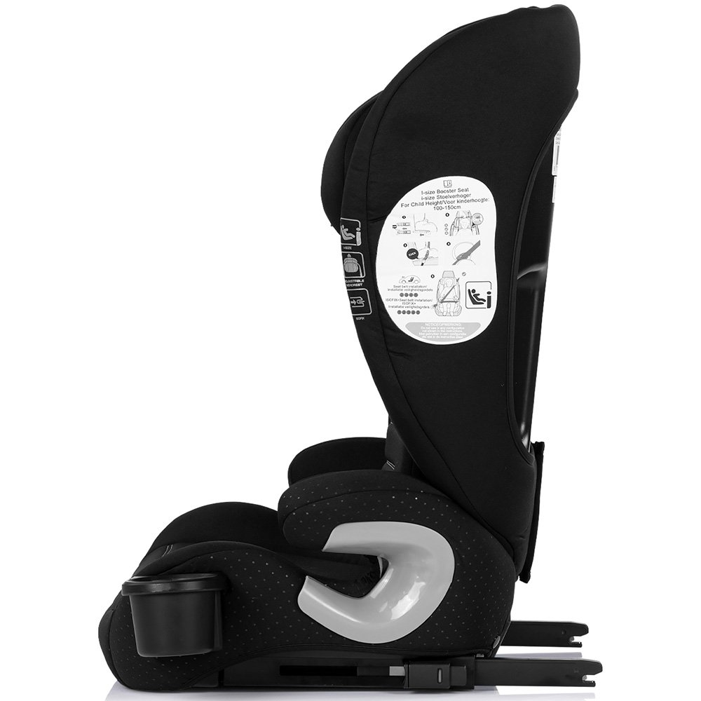 Scaun auto Chipolino Patrol I-Size 100-150 cm cu sistem Isofix noir 5 Scaun auto Chipolino Patrol I-Size 100-150 cm cu sistem Isofix noir - Image 4