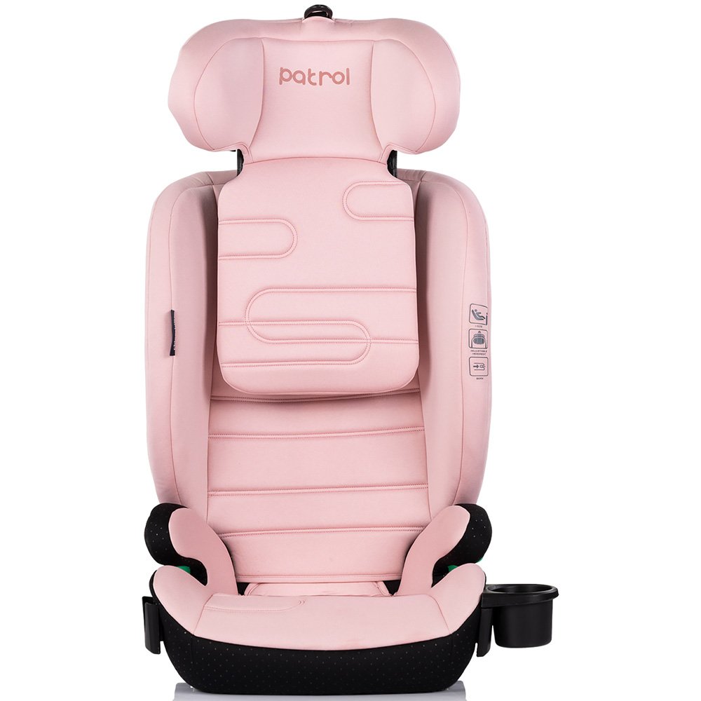 Scaun auto Chipolino Patrol I-Size 100-150 cm cu sistem Isofix powder pink 4 Scaun auto Chipolino Patrol I-Size 100-150 cm cu sistem Isofix powder pink - Image 3