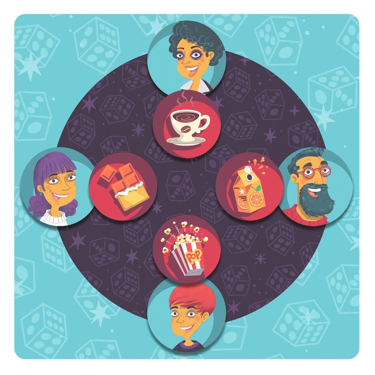 Joc cooperativ de logica Qui-à-quoi? Djeco 3 Joc cooperativ de logica Qui-à-quoi? Djeco - Image 2