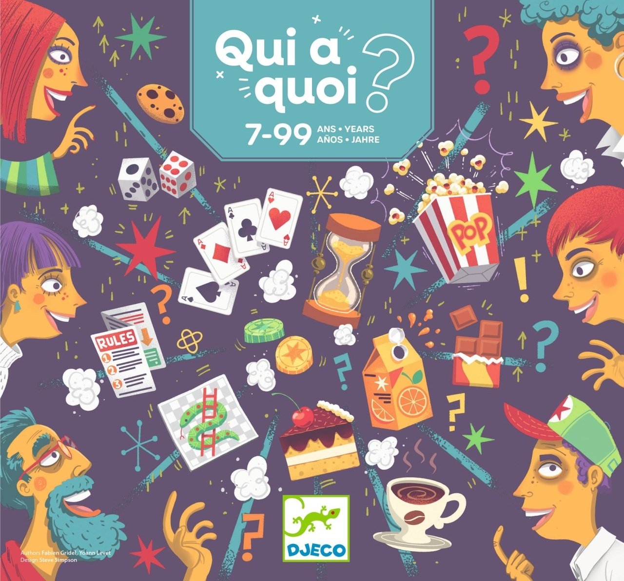 Joc cooperativ de logica Qui-à-quoi? Djeco 6 Joc cooperativ de logica Qui-à-quoi? Djeco - Image 5