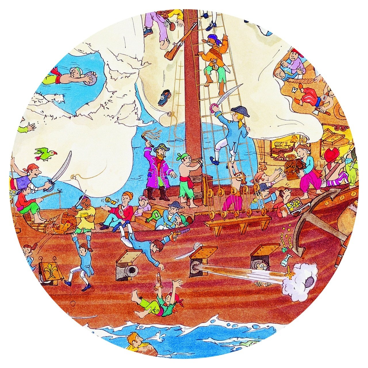 Puzzle observatie Pirati, Djeco 4 Puzzle observatie Pirati, Djeco - Image 3