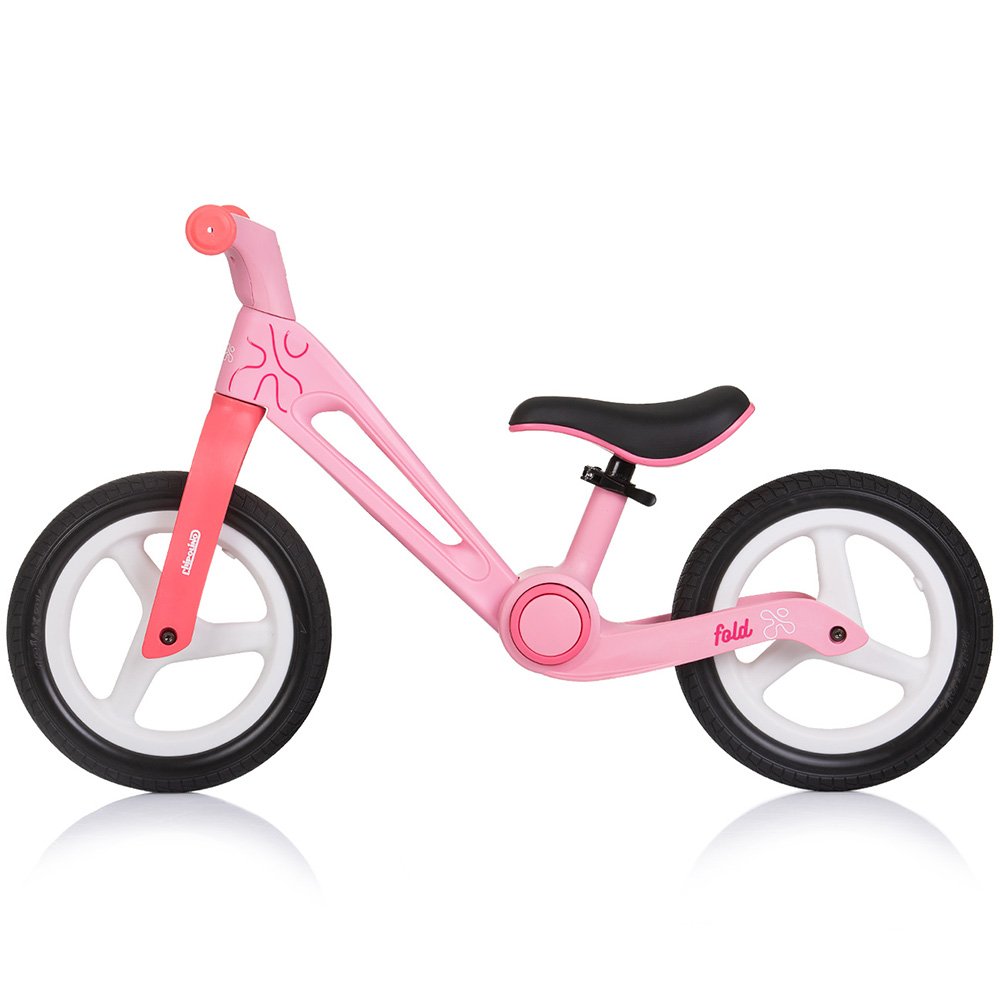Bicicleta fara pedale pliabila Chipolino Fold X pink 3 Bicicleta fara pedale pliabila Chipolino Fold X pink - Image 2