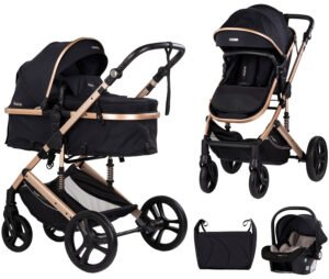 Carucior Chipolino Amore 3 in 1 noir