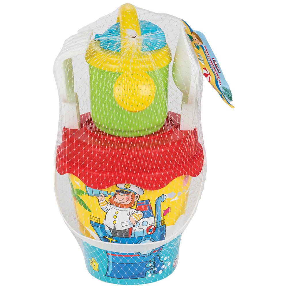 Set jucarii nisip Pilsan Sweety Bucket cu 8 piese 4 Set jucarii nisip Pilsan Sweety Bucket cu 8 piese - Image 3