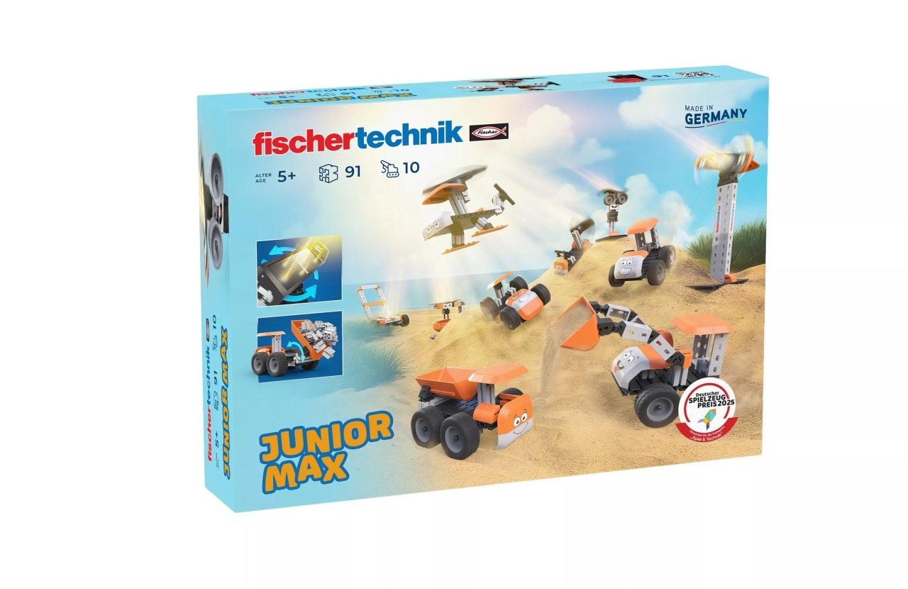 Kit STEM Cu modele interactive Junior Max, Fischertechnik 2 Kit STEM Cu modele interactive Junior Max, Fischertechnik