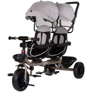 Tricicleta gemeni Chipolino Hip Hop latte