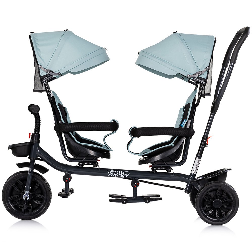 Tricicleta gemeni Chipolino Hip Hop matcha 4 Tricicleta gemeni Chipolino Hip Hop matcha - Image 3