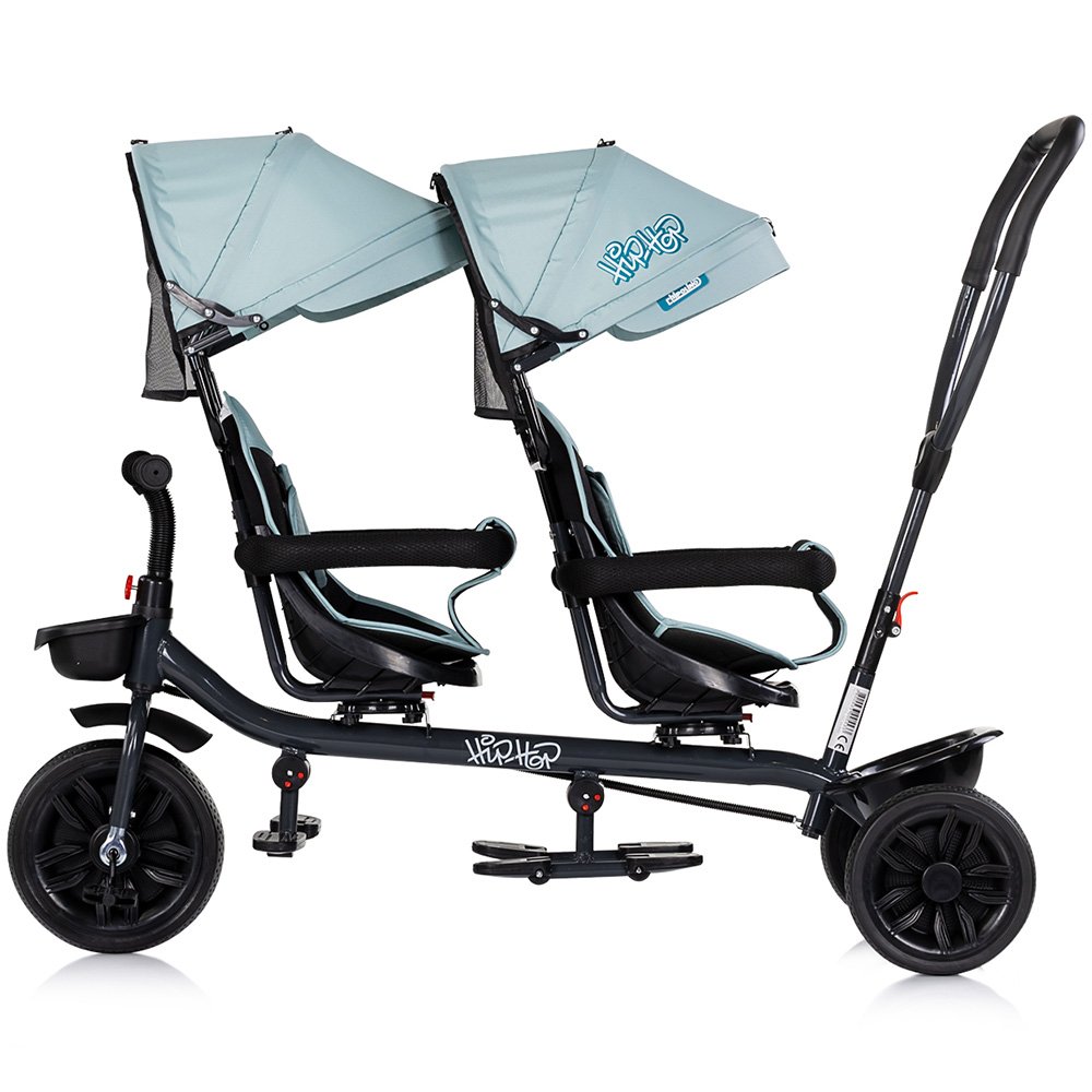 Tricicleta gemeni Chipolino Hip Hop matcha 5 Tricicleta gemeni Chipolino Hip Hop matcha - Image 4