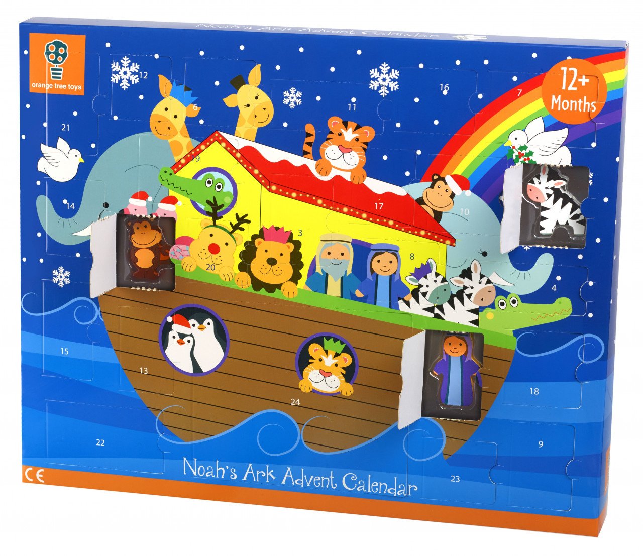 Arca lui Noe, Calendar de Advent Orange Tree Toys 2 Arca lui Noe, Calendar de Advent Orange Tree Toys