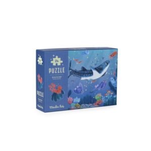 Puzzle fosforescent Sub apa -Aventurile lui Paulie, Moulin Roty