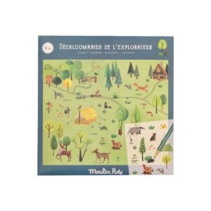 Set abtibilduri de transfer Exploratorul, Moulin Roty