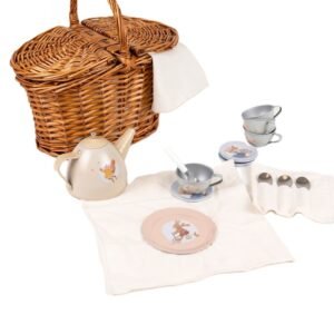 Set de ceai in cos impletit, Egmont Toys