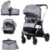 Carucior Chipolino Euphoria 3 in 1 platinum 1 I Best Buy Babys
