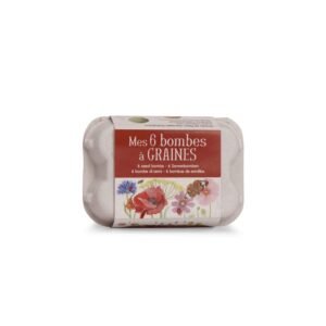 Set 6 bombe cu seminte de flori, Moulin Roty