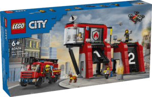 LEGO City Fire Station with Fire Engine
