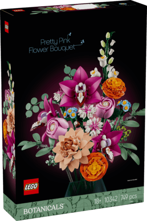 LEGO Botanicals Pretty Pink Flower Bouquet