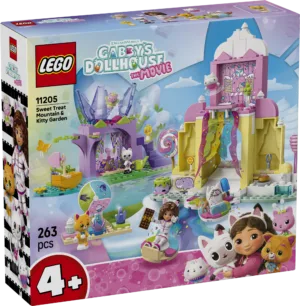 LEGO Gabby`s Dollhouse Sweet Treat Mountain & Kitty Garden