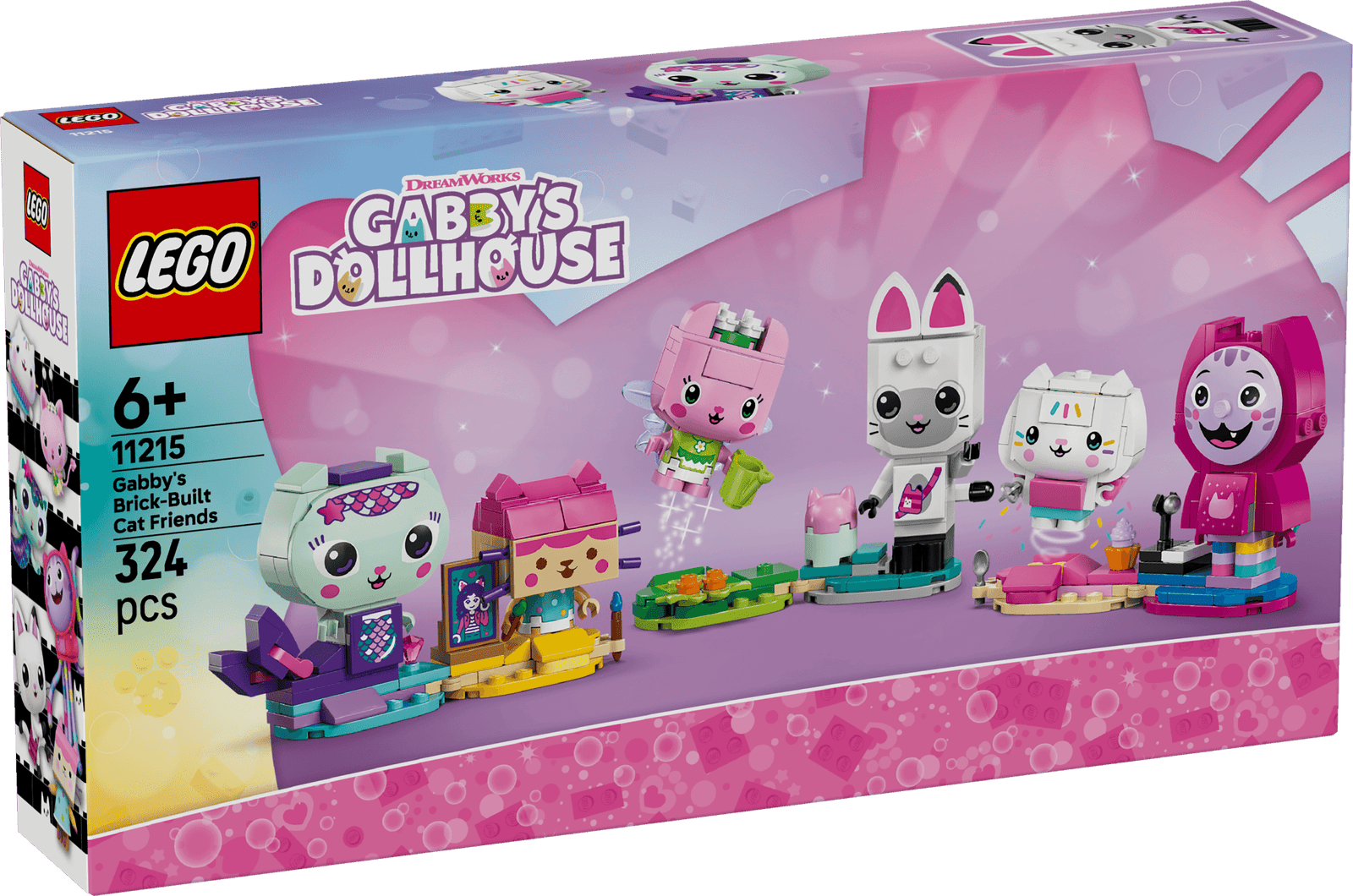 LEGO Gabby's Brick-Built Cat Friends