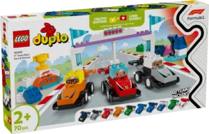 LEGO DUPLO F1 Team Race Cars & Drivers