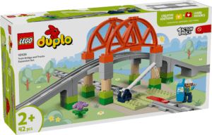 LEGO DUPLO Train Bridge and Tracks Expansion Set