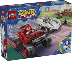 LEGO Sonic Silver's Car vs. Knuckles' Monster Truck