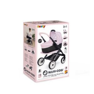Smoby Maxi-Cosi 3-in-1 Doll Pram Set - Pink