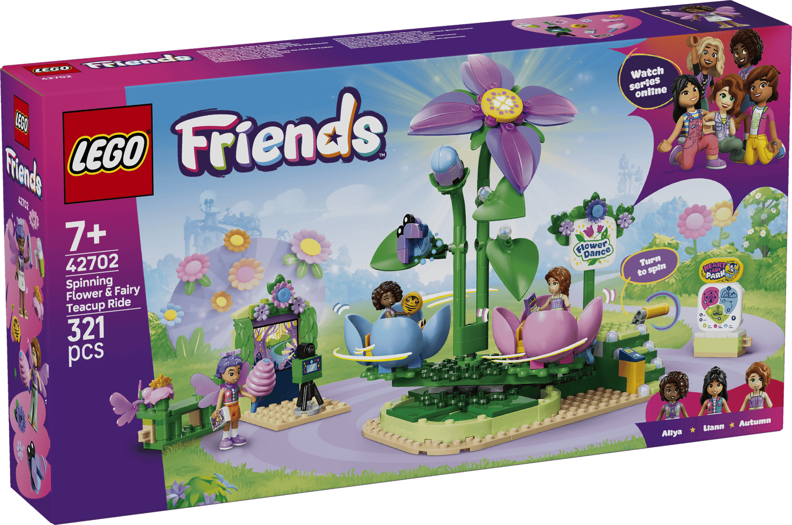 LEGO Friends Spinning Flower & Fairy Teacup Ride