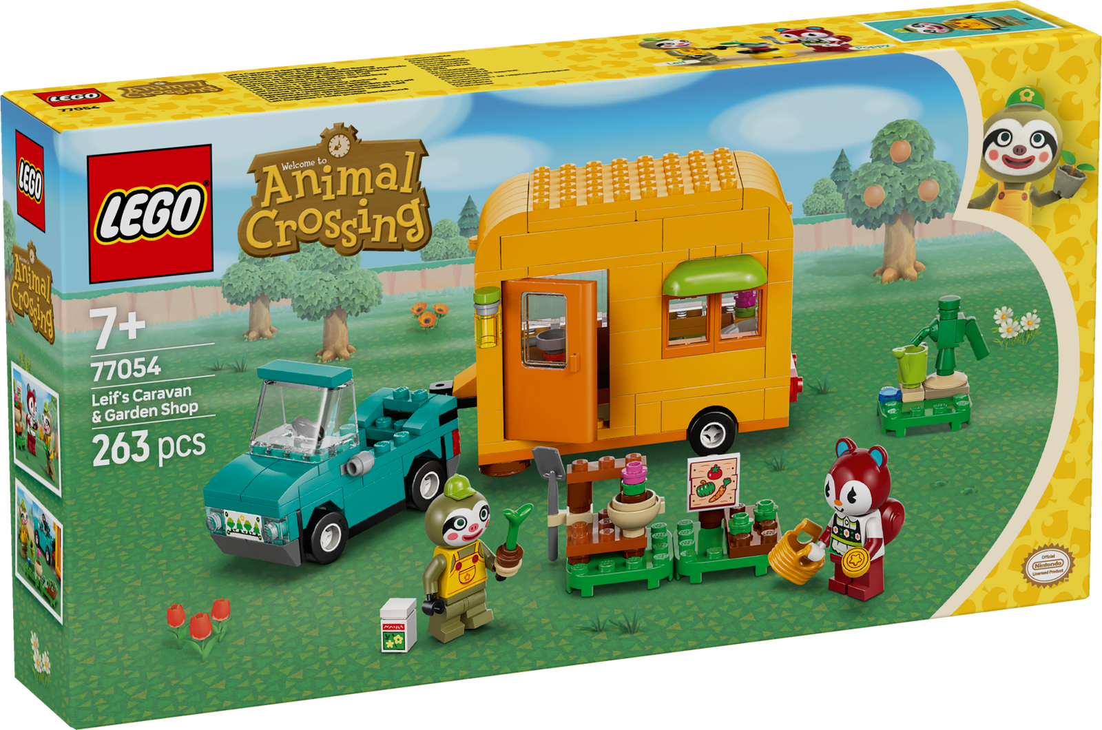 LEGO Animal Crossing Leif's Caravan & Garden Shop