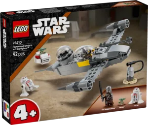 LEGO Star Wars Mando and Grogu's N-1 Starfighter