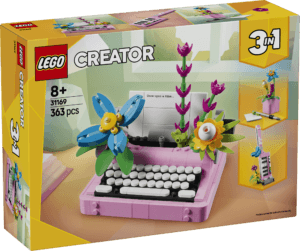 LEGO Creator Typewriter with Flowers