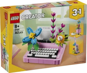 LEGO Creator Typewriter with Flowers