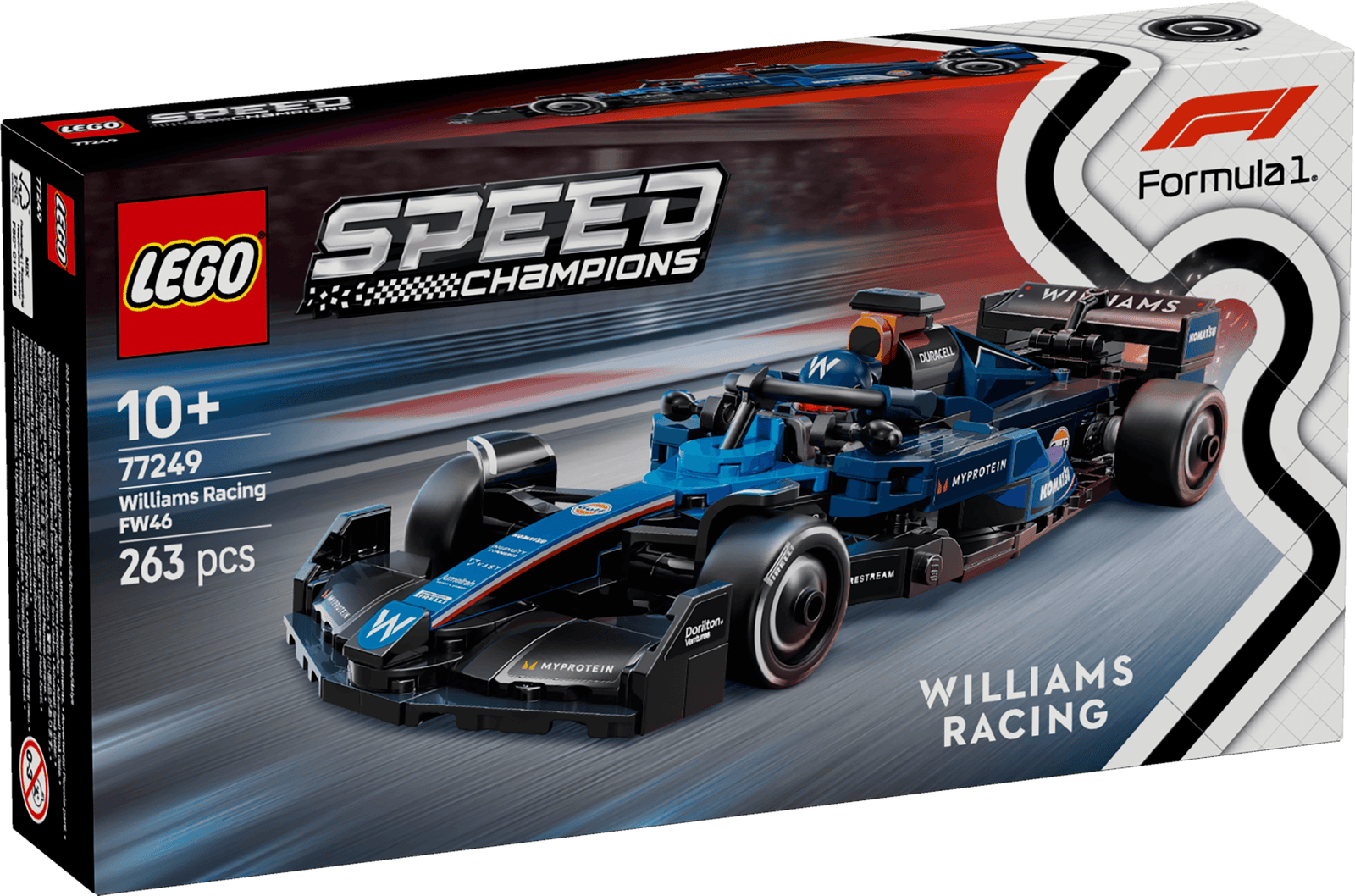 LEGO Speed Champions Williams Racing FW46 F1® Race Car