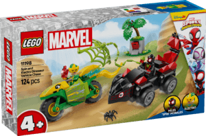 LEGO Spidey Spin and Electro Dinosaur Vehicle Chase