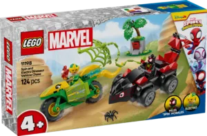 LEGO Spidey Spin and Electro Dinosaur Vehicle Chase