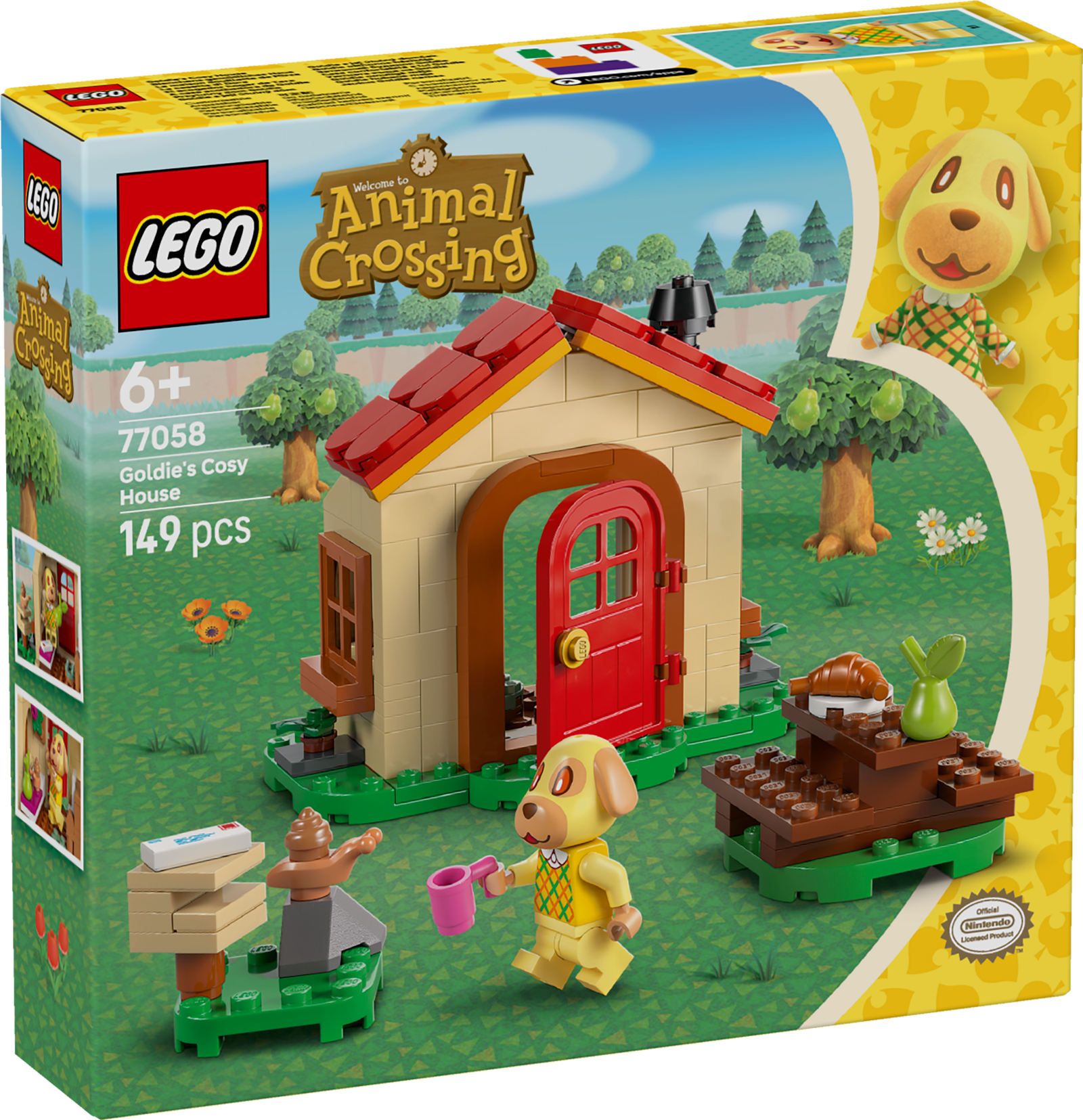 LEGO Animal Crossing Goldie's Cozy House