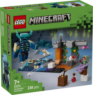 LEGO Minecraft The Warden Encounter