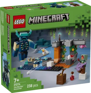 LEGO Minecraft The Warden Encounter