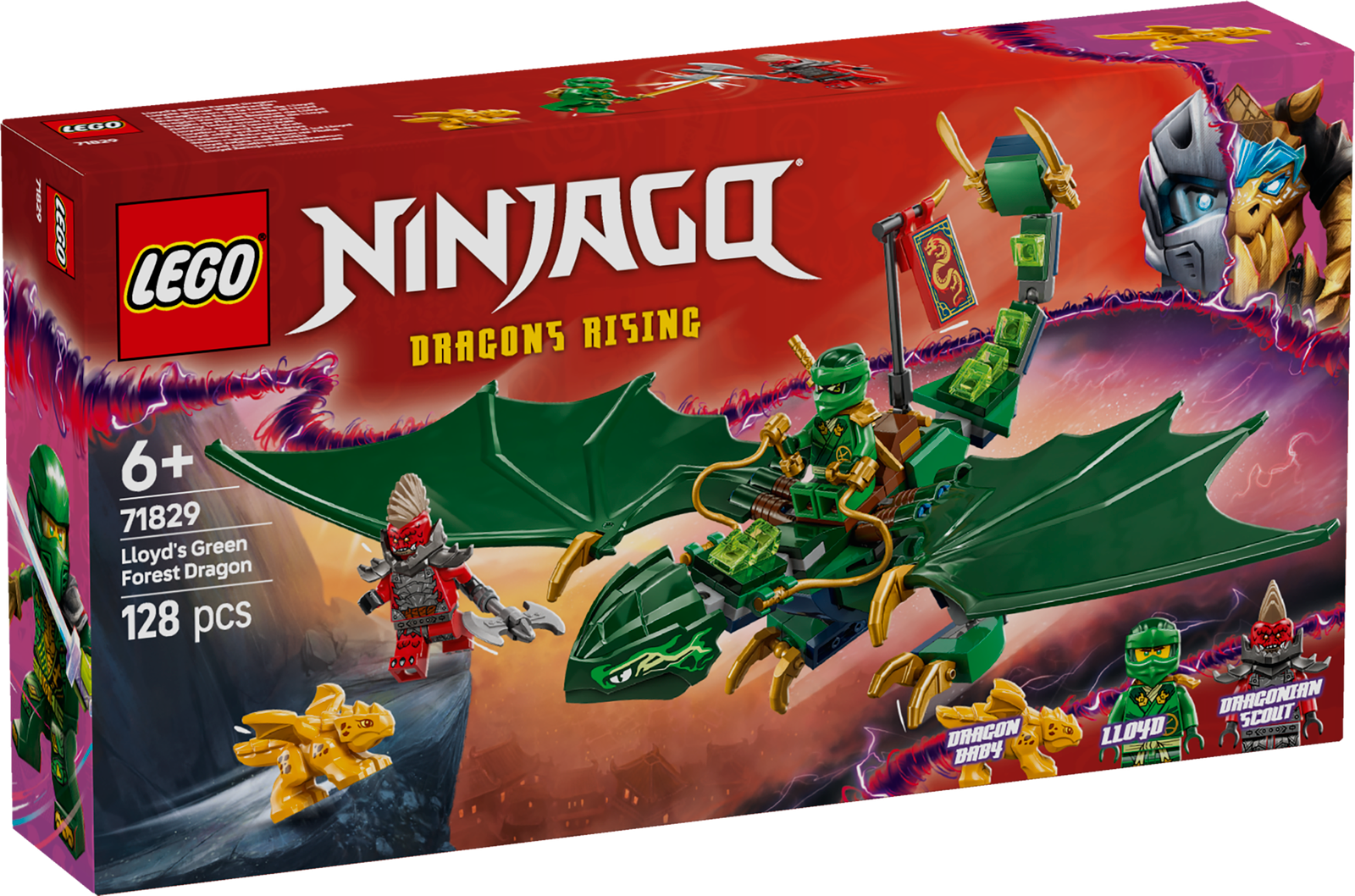 LEGO Ninjago Lloydi roheline metsadraakon
