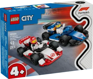 LEGO City F1 Williams Racing & Haas F1 Race Cars